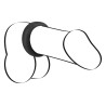 Black Velvets Cockring Velvet Ring M Noir 32mm